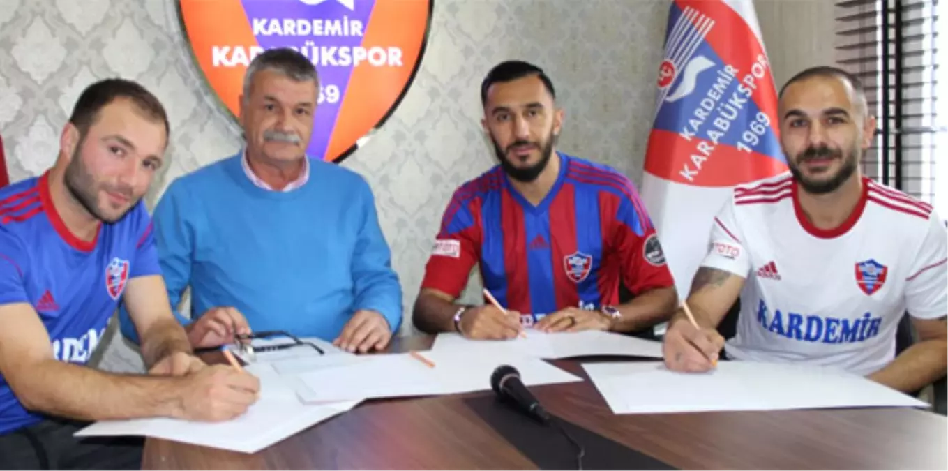 Karabükspor\'da 3 Transfer Birden