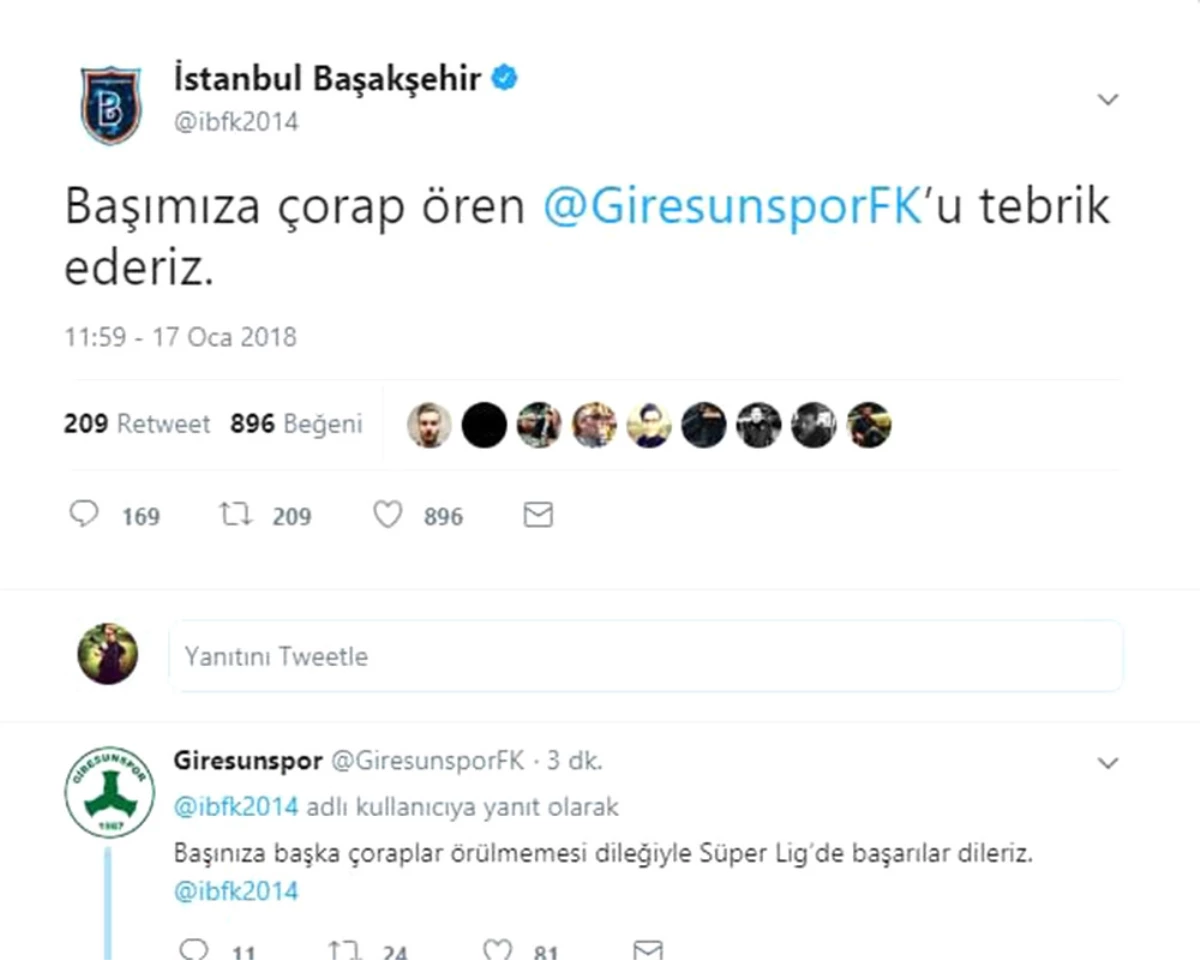 Medipol Başakşehir\'den Esprili Paylaşım