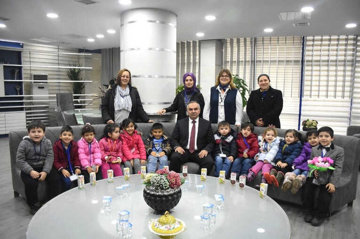 Minikler Öğrenciler Düzce Belediyesinde