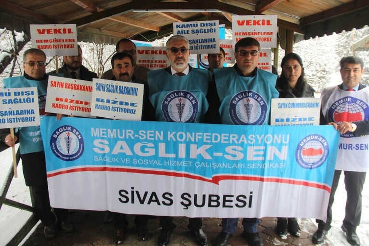 Sağlık-Sen 4/c\'li Personele Kadro İstedi