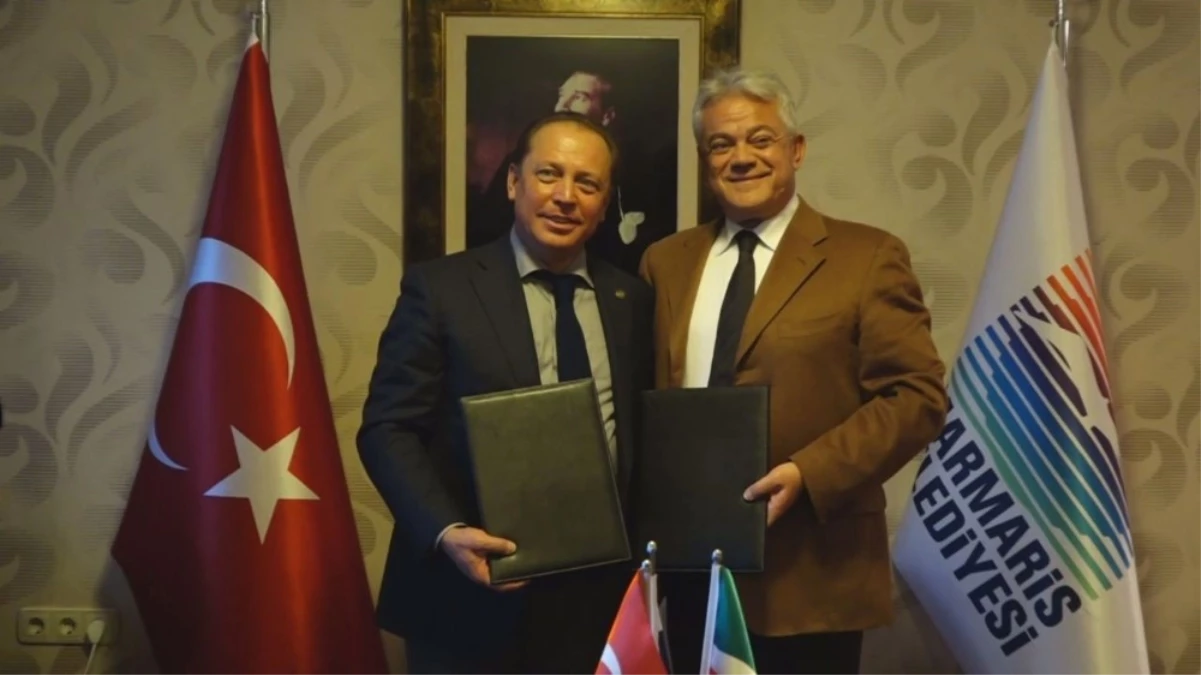 Tataristan Heyeti Marmaris\'te İyi Niyet Protokolü İmzalandı