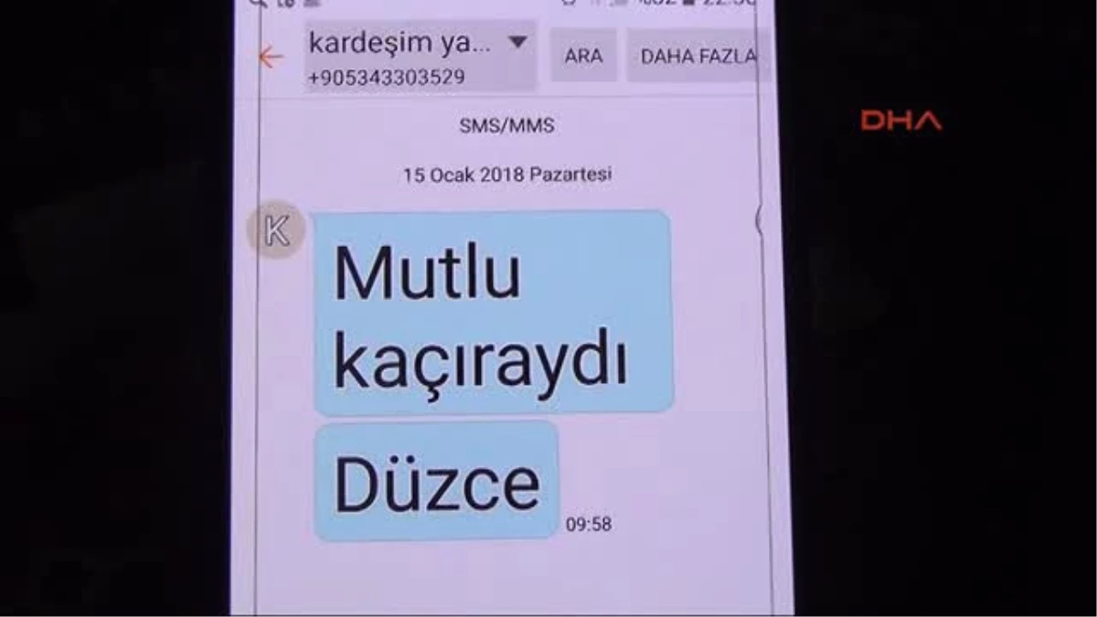 Zonguldak Kocası Tarafından Kaçırılan Kadın, Ağabeyine Attığı Mesajla Kurtuldu