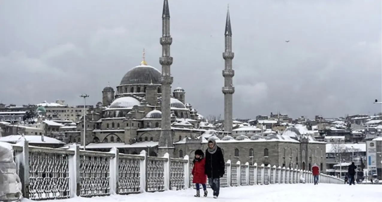 İstanbul\'a Sömestr Tatilinin İlk Haftası Kar Bekleniyor