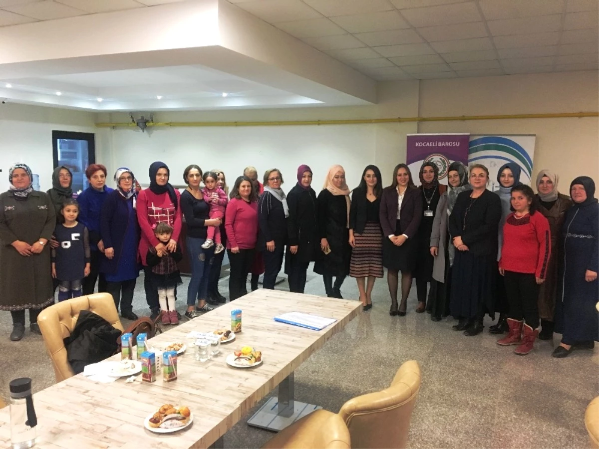 İzmit\'te Kadınlara Kadın Hakları ve Sağlık Eğitimleri Verildi