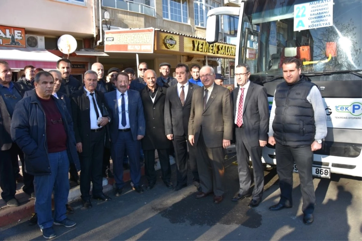 Tekirdağ Büyükşehir Belediyesinden Ulaşım Hizmeti