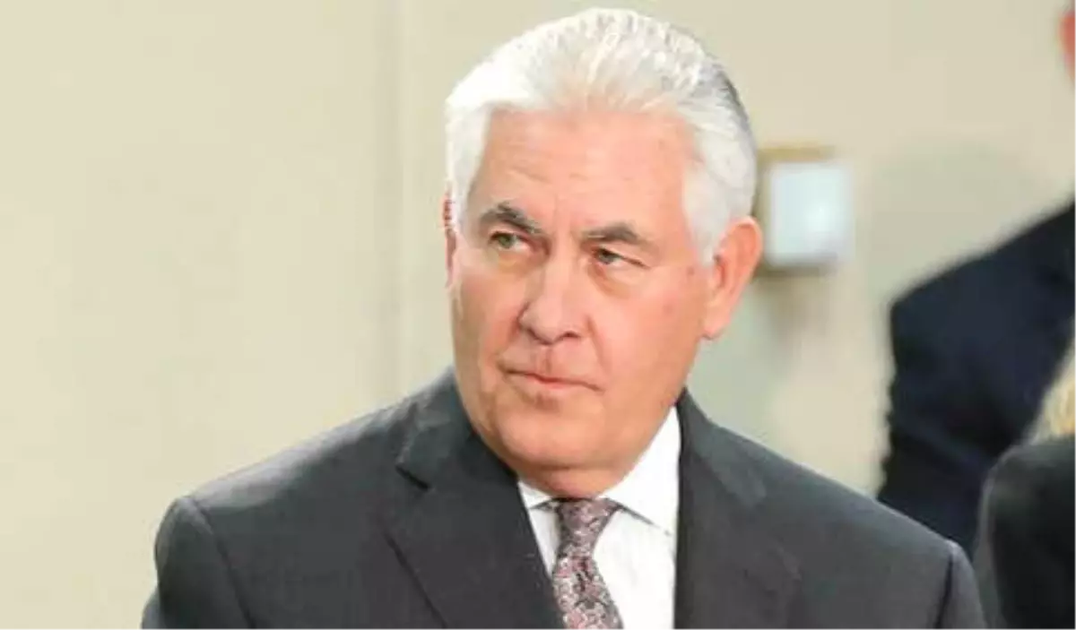 Tillerson: Türkiye\'nin Endişelerini Ciddiye Alıyoruz