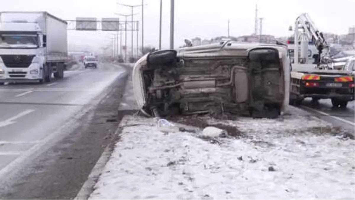 Trafik Kazası: 1 Yaralı