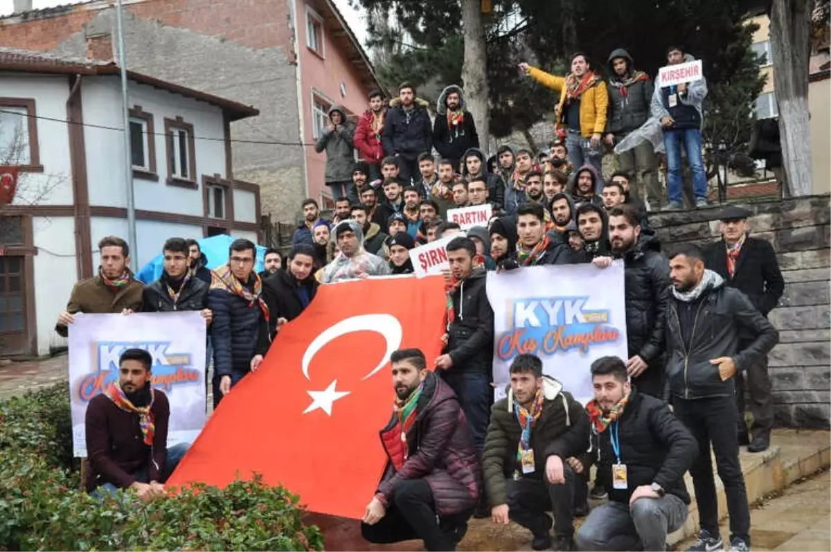 120 Öğrenci Kyk Kış Kampı İçin Bilecik\'te