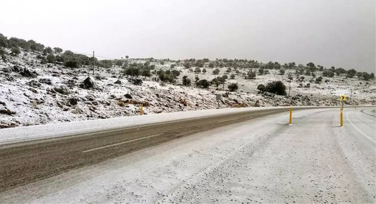 Araban\'a Yılın İlk Karı Yağdı