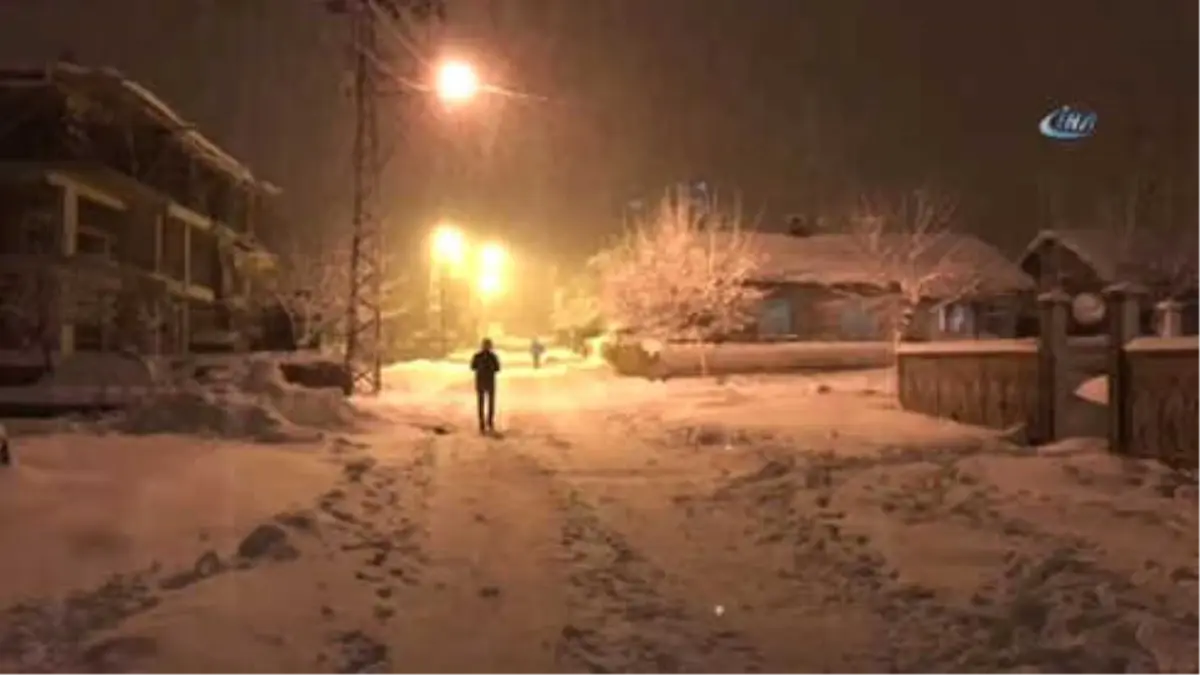 Bitlis Kar Hapsinde... Köy Yollarına Ulaşım Kapandı