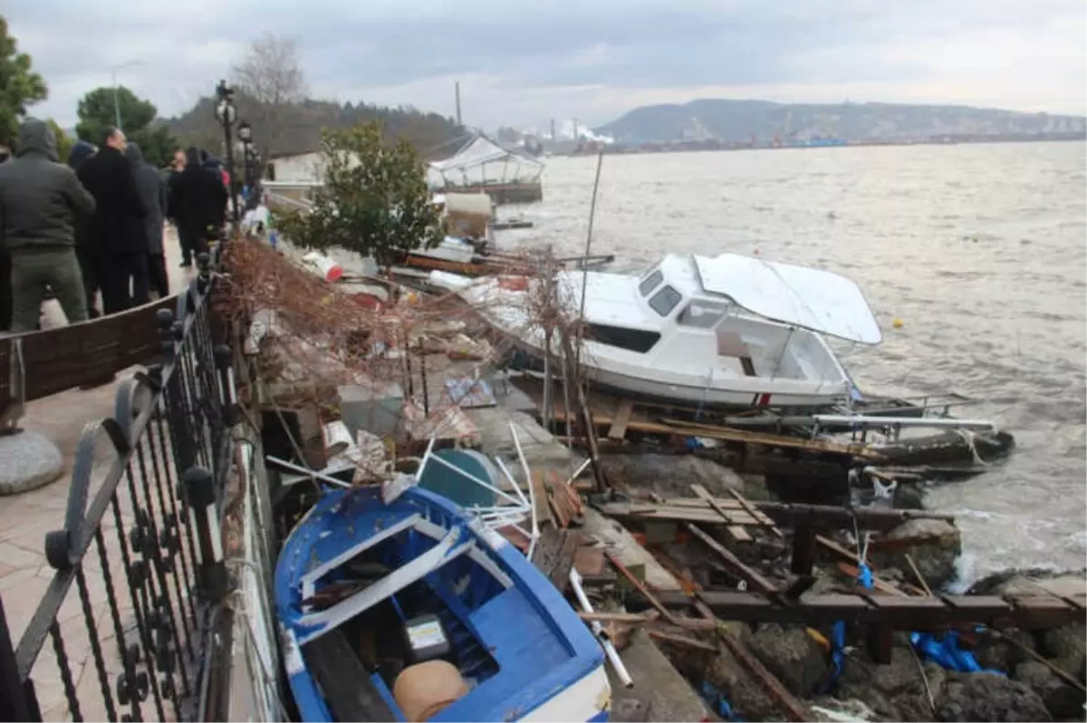 Dev Dalgaların Verdiği Zararın Boyutları Sabah Ortaya Çıktı