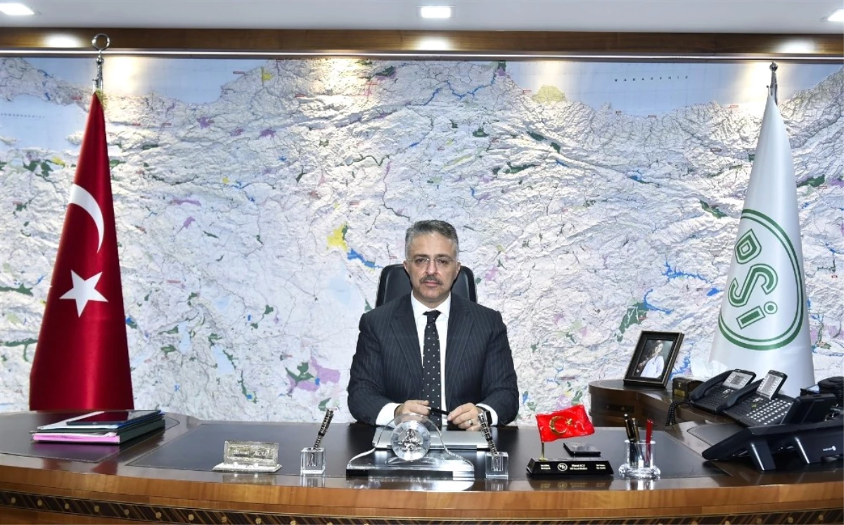 DSİ Genel Müdürü Acu: Kütahya\'da 2017 Yılında 13 Su Tesisini Hizmete Girdi