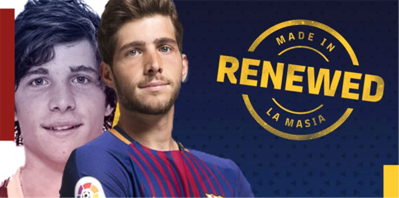 Sergi Roberto, 2022\'ye Kadar Barcelona\'da