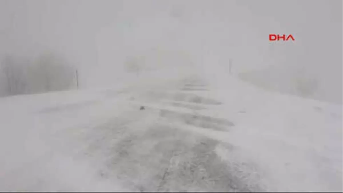 Tunceli- Erzincan Karayolu Kar Nedeniyle Ulaşıma Kapandı