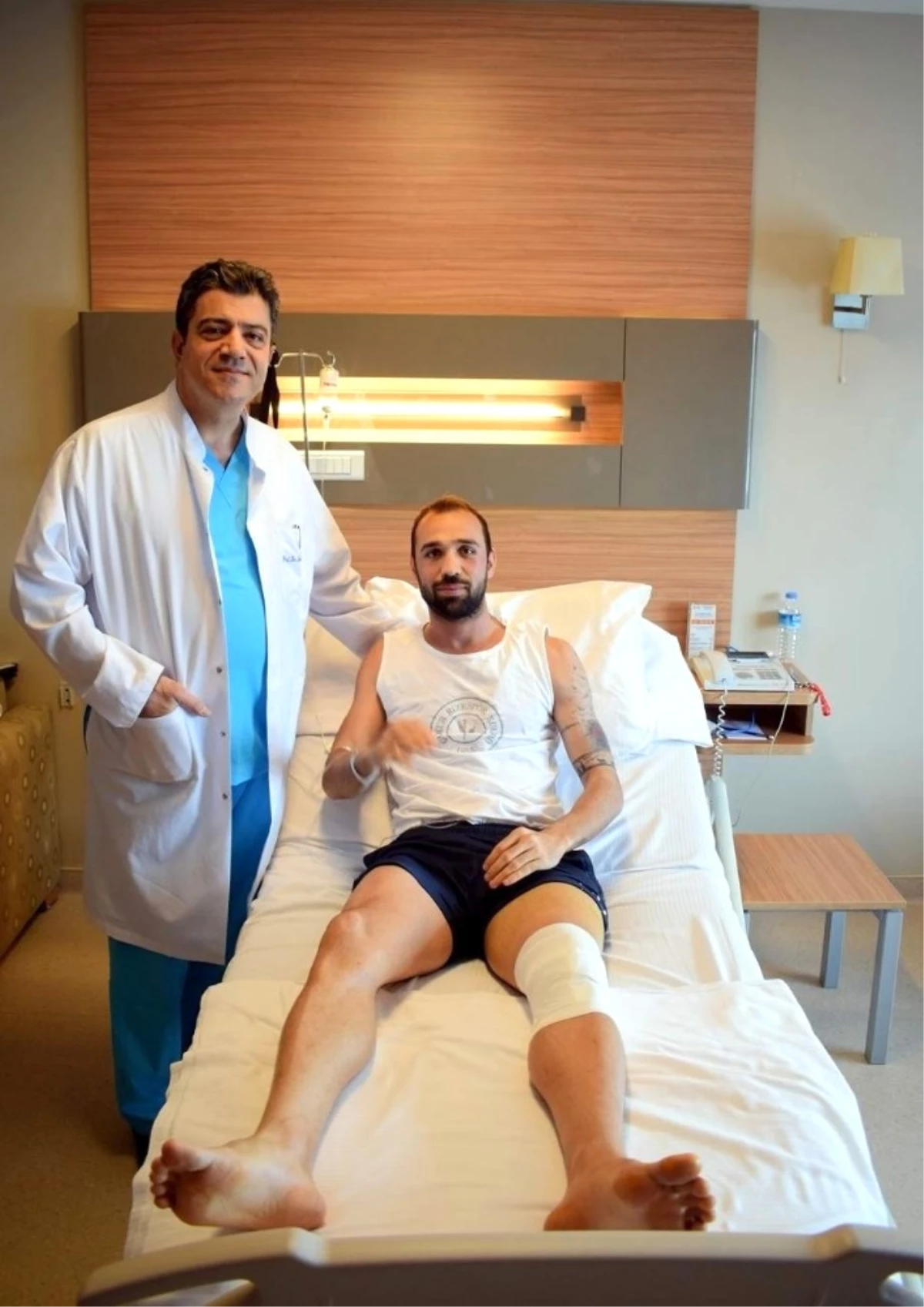 Çaykur Rizesporlu Futbolcu Ümit Kurt Acıbadem Kayseri Hastanesi\'nde Ameliyat Oldu
