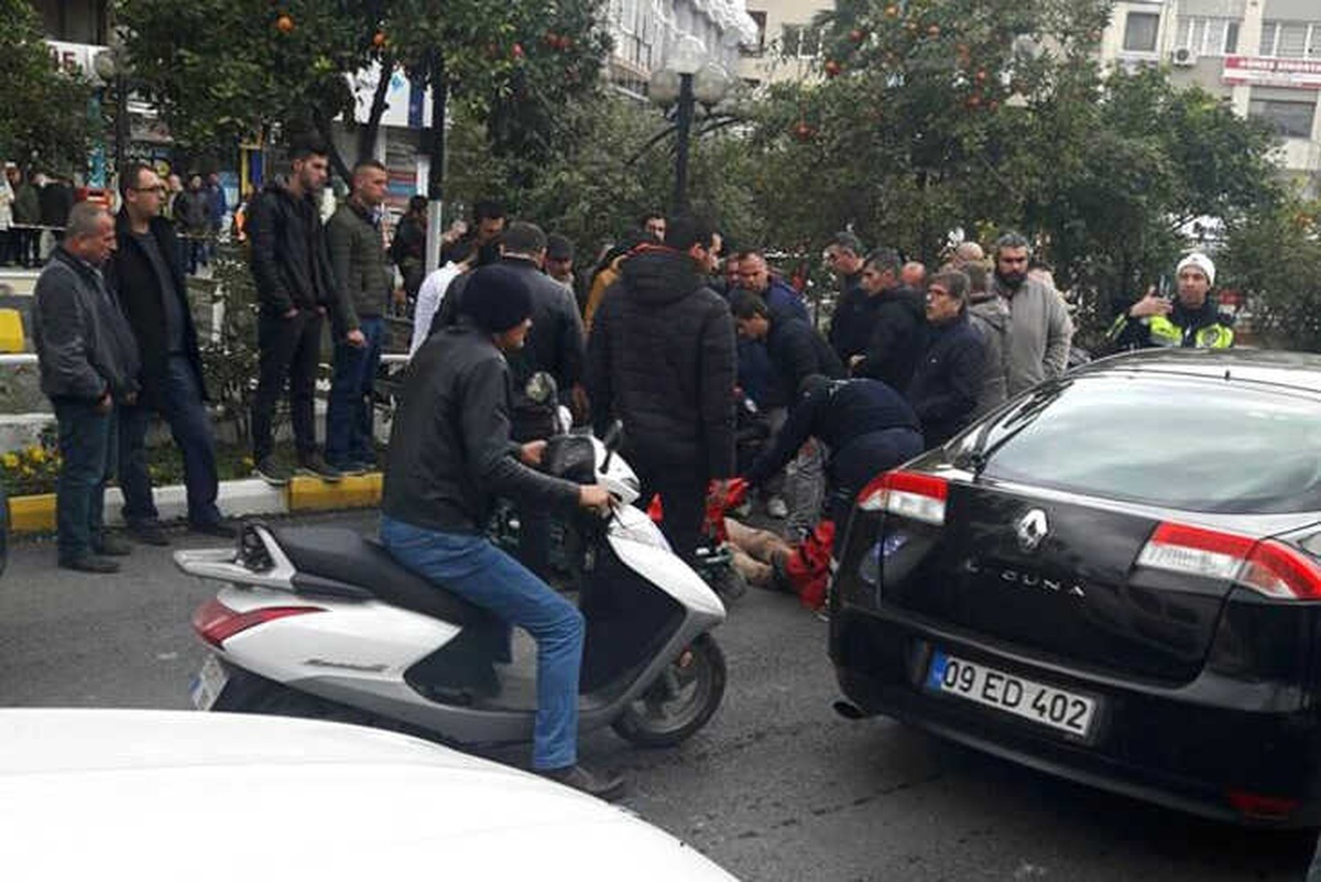 Kuşadası\'nda Trafik Kazası, 1 Yaralı