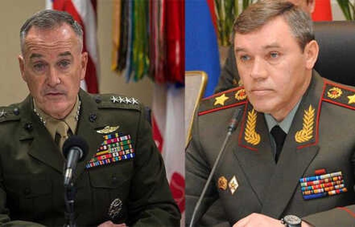 Rus Genelkurmay Başkanı ABD\'li Mevkidaşı ile Görüştü
