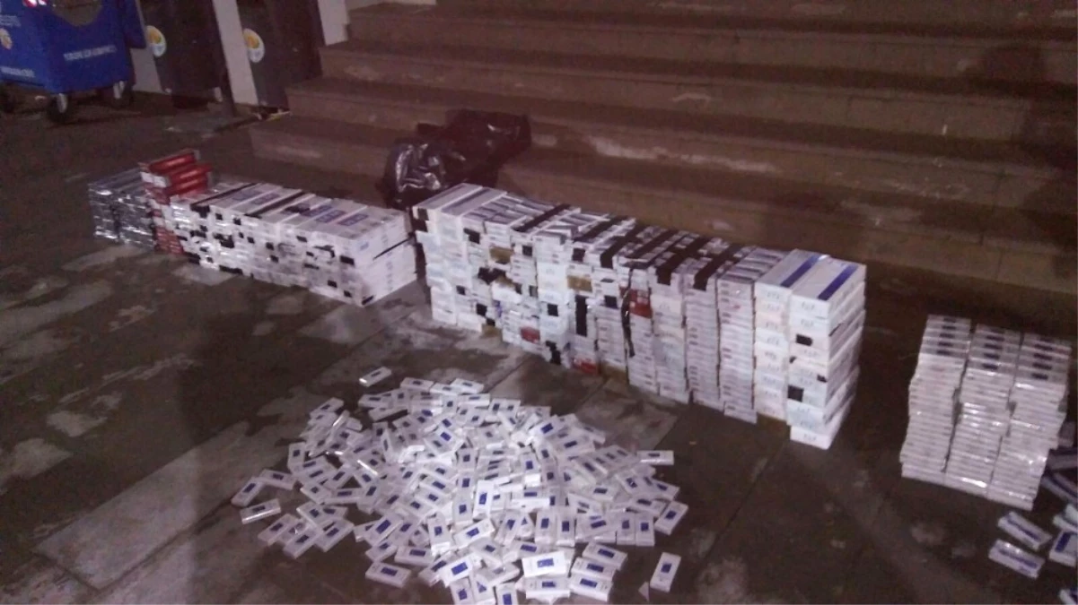 Adana\'da 8 Bin 350 Paket Kaçak Sigara Ele Geçirildi