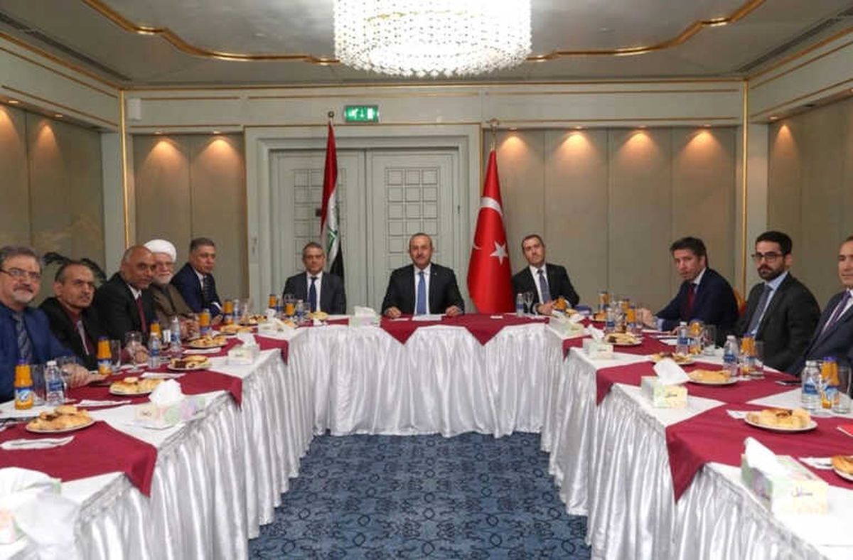 Bakan Çavuşoğlu, Türkmen Eşgüdüm Kurulu\'nu Kabul Etti
