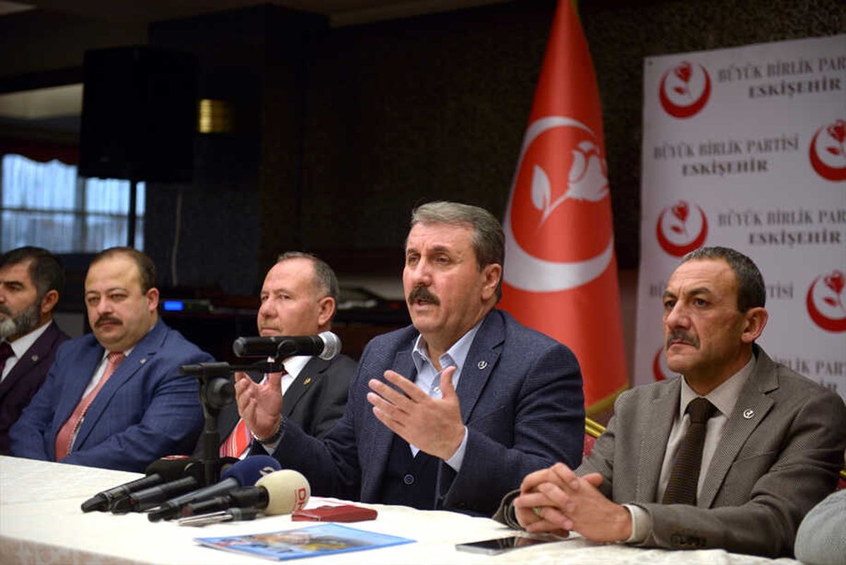BBP Genel Başkanı Destici Açıklaması