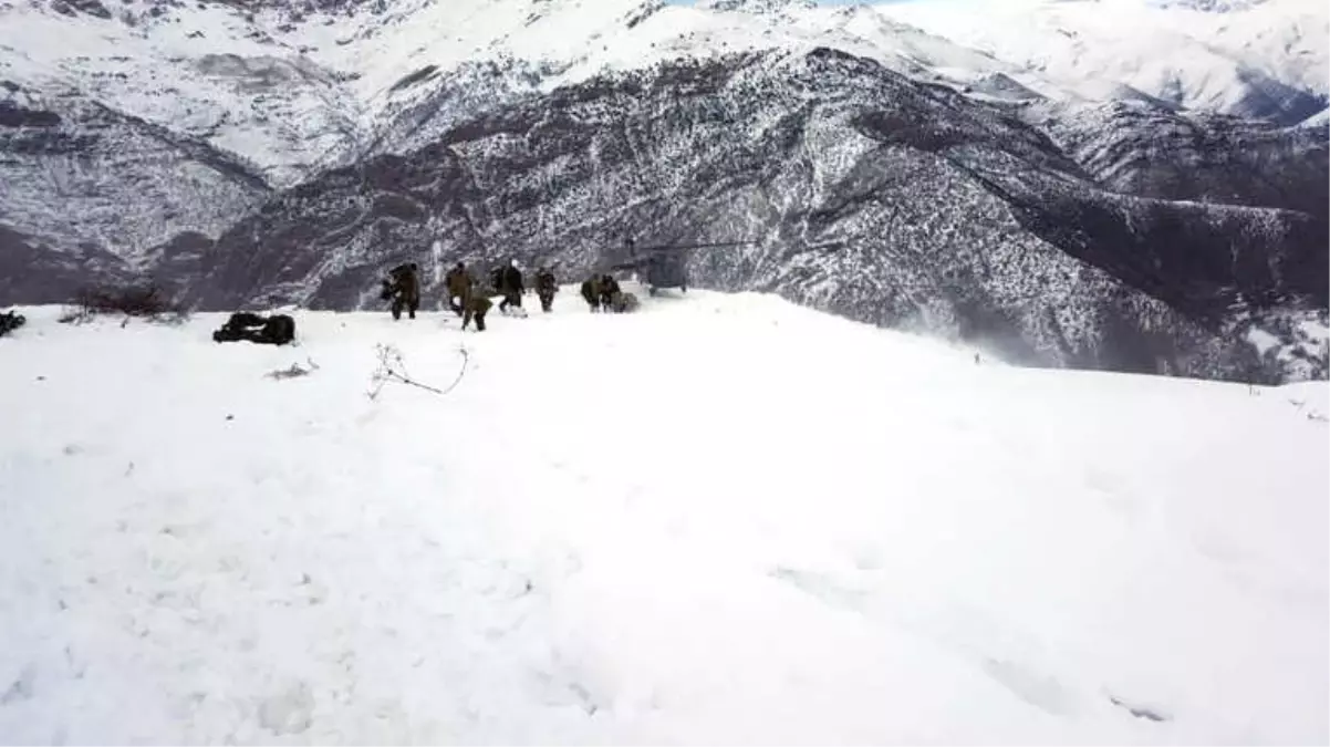 Bitlis\'teki Çığ Bölgesinde İlk Görüntüler