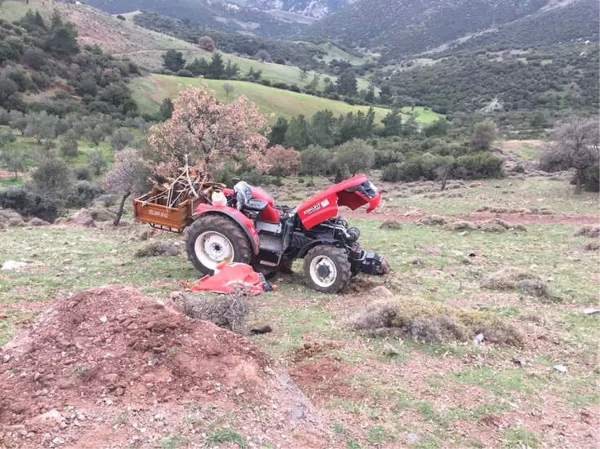 Çanakkale\'de Traktör Devrildi: 1 Ölü, 1 Yaralı