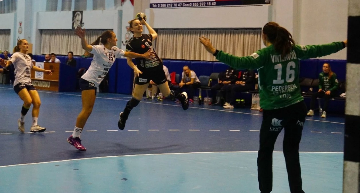 Ehf Cup C Grubu: Kastamonu Belediyespor: 30 - Byasen Elite: 28