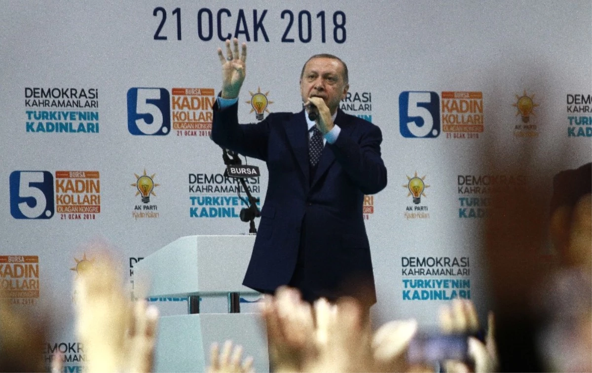 Erdoğan: "Bursa\'yı Şaha Kaldırmadan Bize Dinlenmek Haramdır"