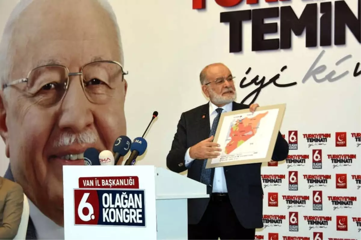 Saadet Partisi Genel Başkanı Karamollaoğlu Van\'da