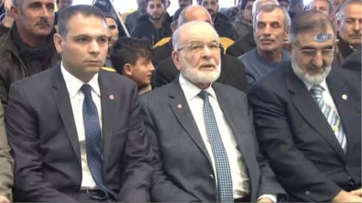 Saadet Partisi Genel Başkanı Karamollaoğlu Van\'da