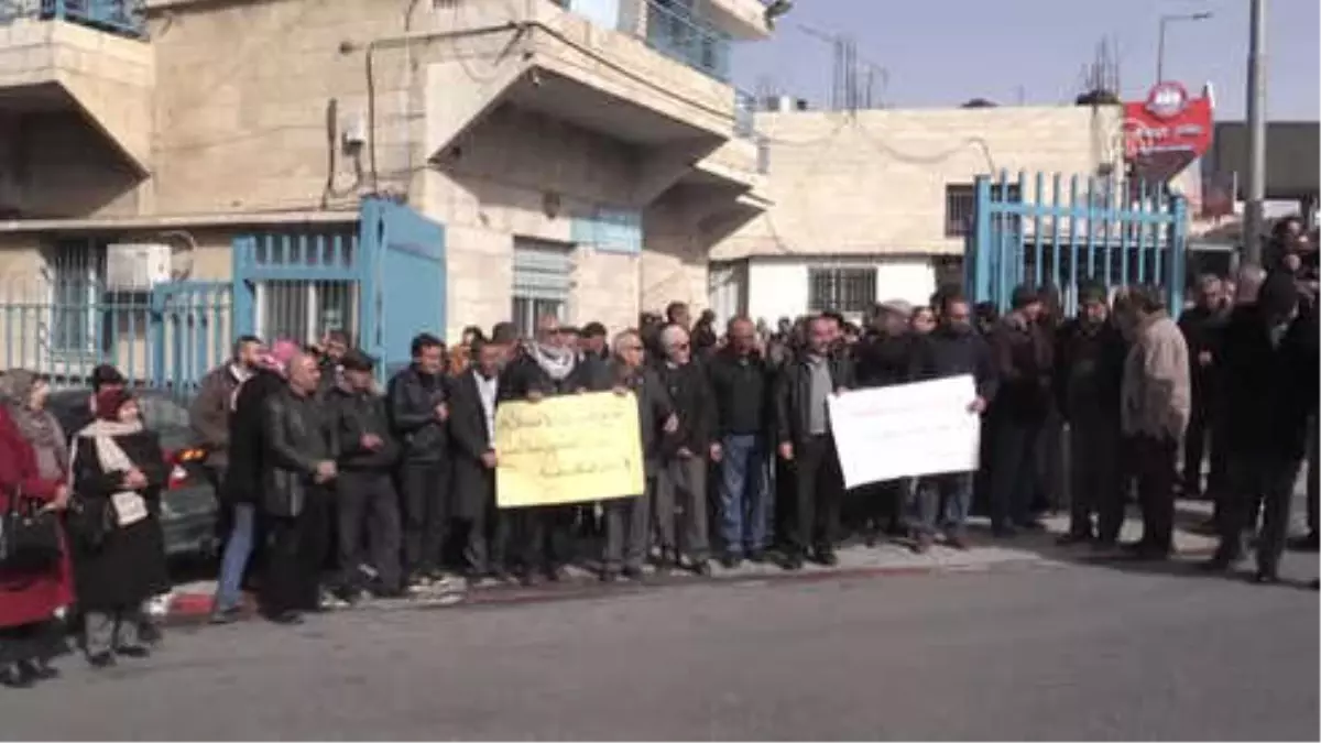 ABD\'nin Unrwa\'ya Yapacağı Yardımda Kısıtlamaya Gitme Kararı Protesto Edildi