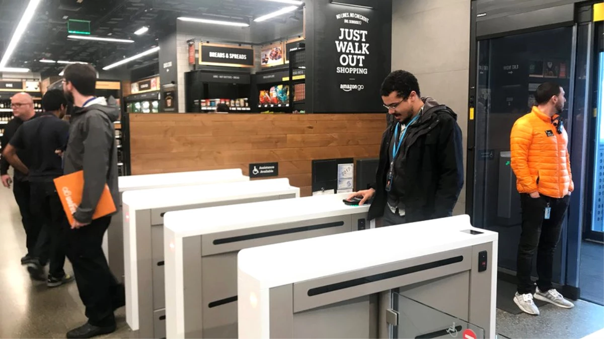 Amazon ABD\'de İlk Kasasız Süpermarketi Açtı