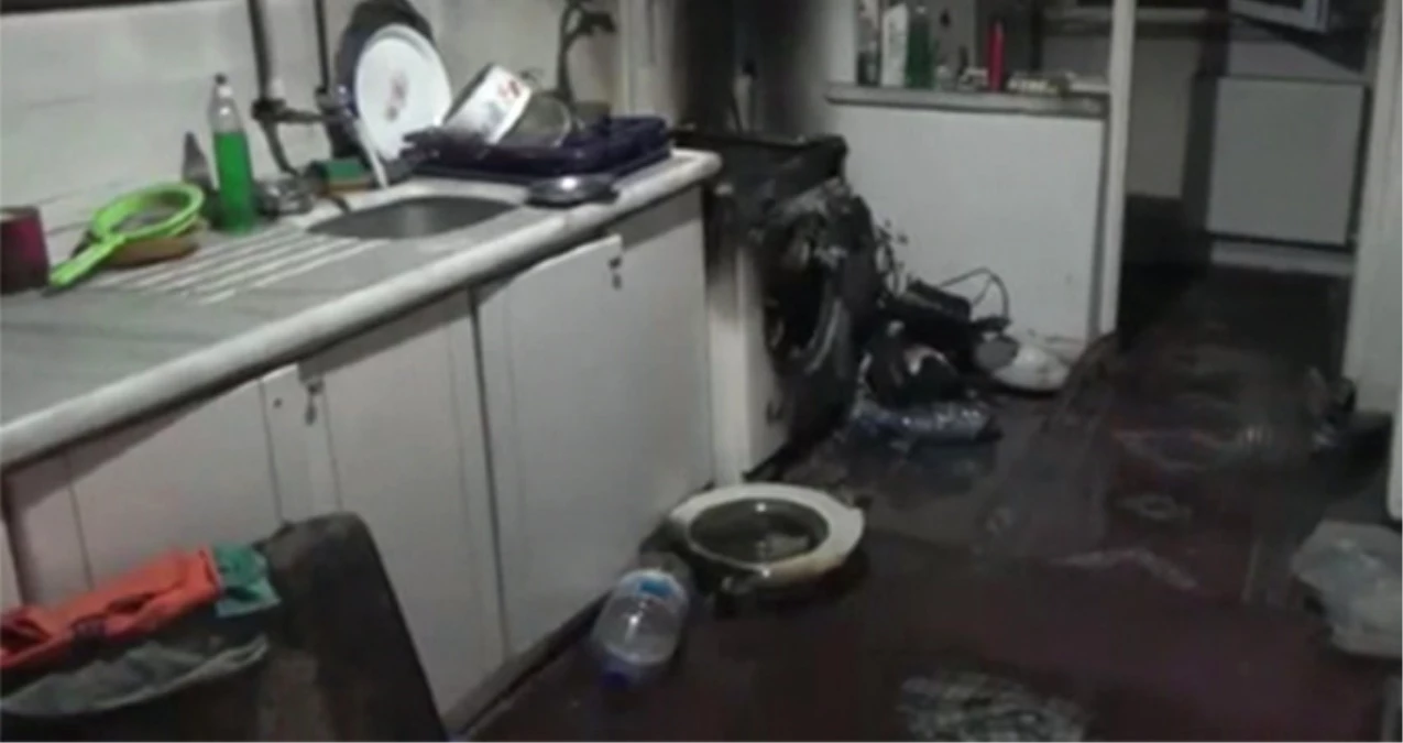 Çamaşır Makinesinden Çıkan Yangın Sonucu Yaşlı Adam Hayatını Kaybetti
