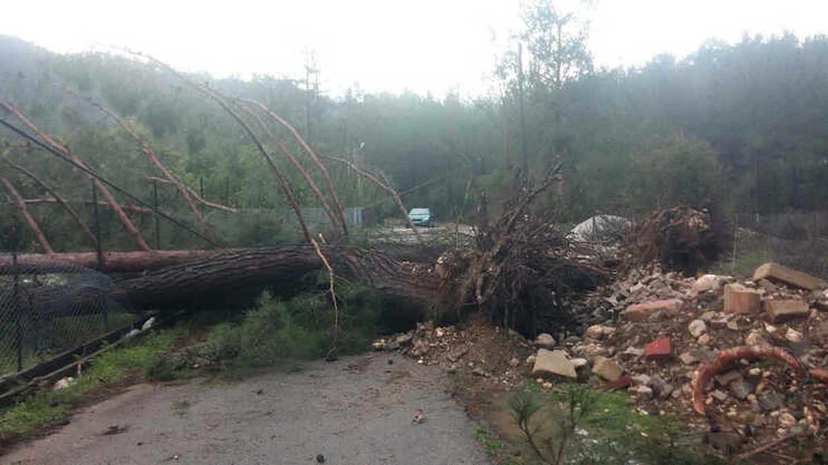 Antalya Şiddetli Fırtınaya Teslim Oldu