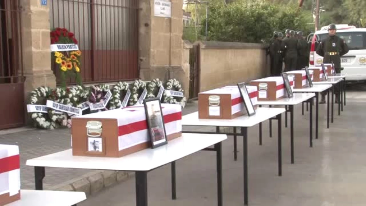 Kıbrıs Şehitlerine 54 Yıl Sonra Cenaze Töreni - Lefkoşa