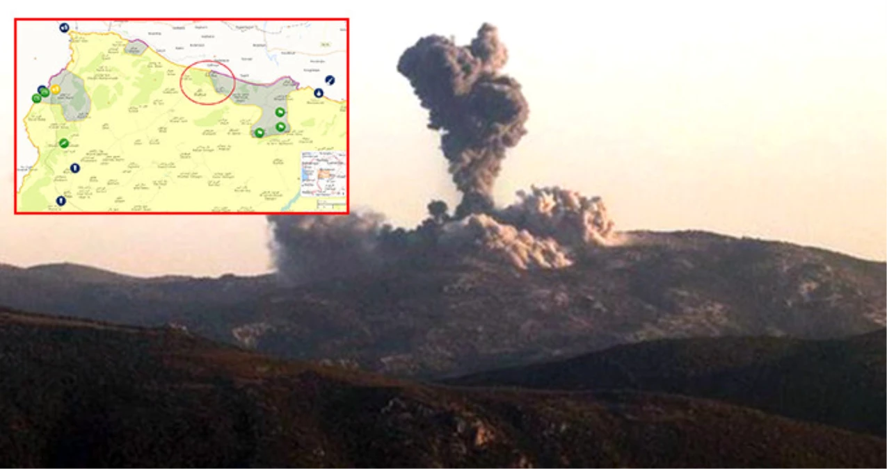 Kilis\'e Roketlerin Atıldığı Afrin\'deki Darmık Dağı Abluka Altına Alındı