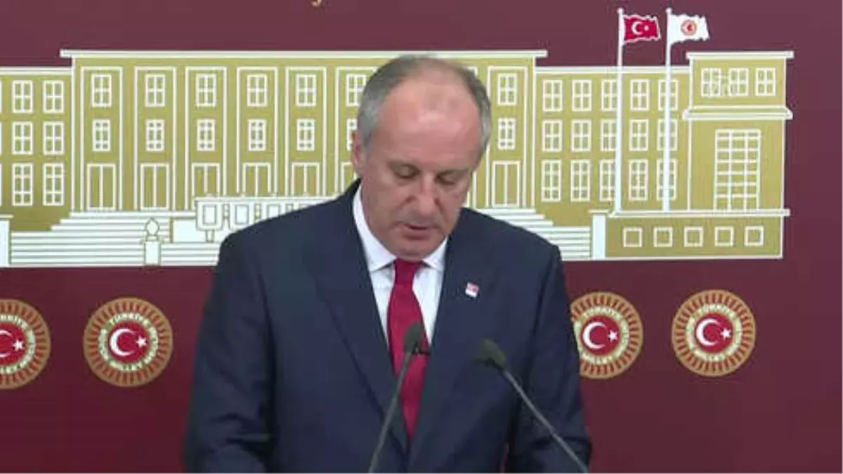 Muharrem İnce: "Bu Seçimler Köprüden Önceki Son Çıkıştır"