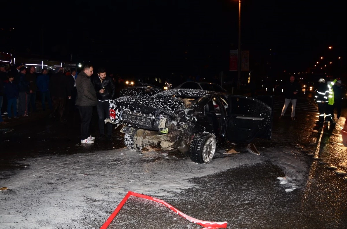 Ordu\'da Trafik Kazası: 1\'i Ağır 4 Yaralı