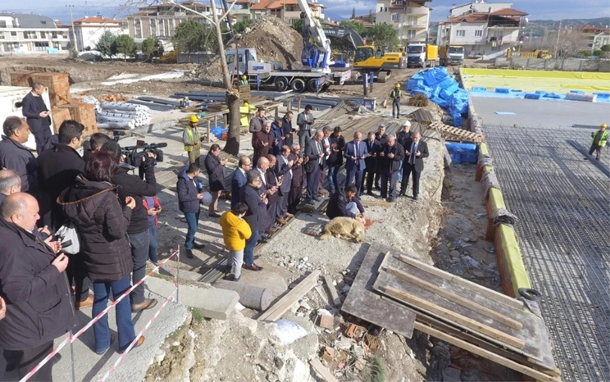 Pamukkale Belediyesi\'nin 55 Milyonluk Yatırımının Temeli Atıldı