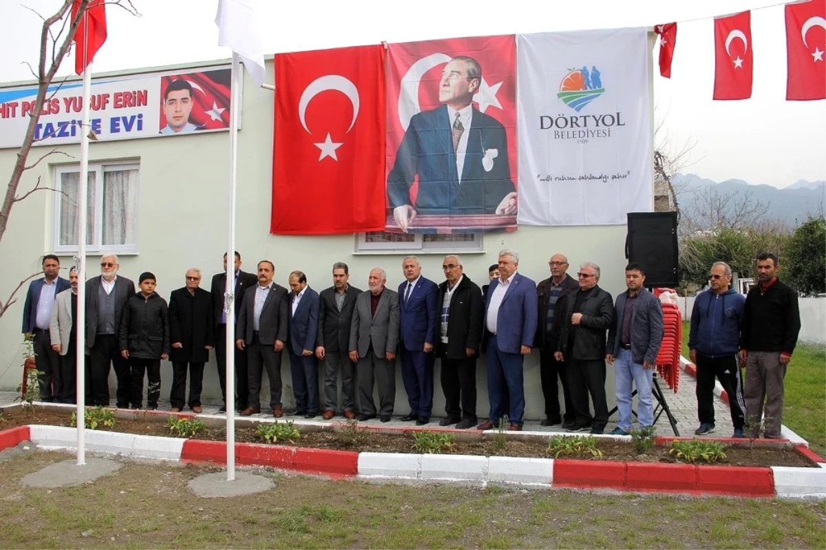 Şehit Polis Yusuf Erin Taziye Evi Törenle Açıldı