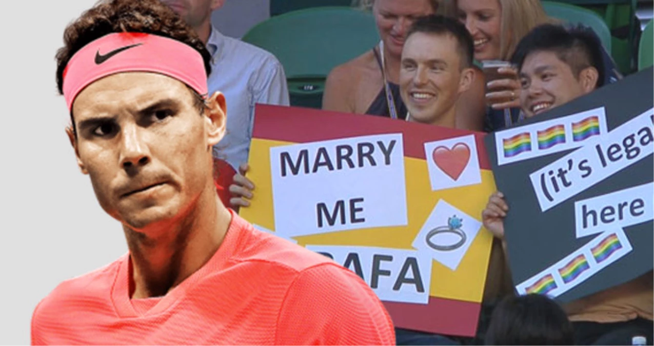 Avustralya\'da Eşcinsel Erkek, Rafael Nadal\'a Evlilik Teklif Etti