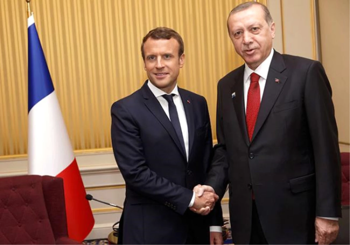Cumhurbaşkanı Erdoğan, Fransa Cumhurbaşkanı Macron ile Afrin Operasyonunu Görüştü