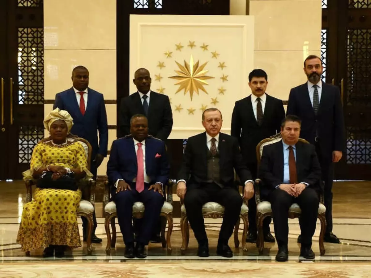 Cumhurbaşkanı Erdoğan, Kongo Büyükelçisini Kabul Etti