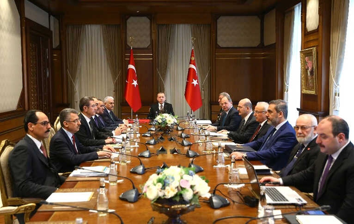 Cumhurbaşkanlığı Külliyesinde Güvenlik Değerlendirme Toplantısı Başladı