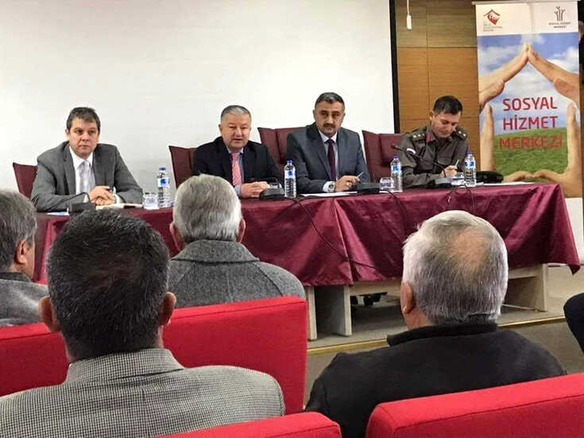 Develi\'de Ocak Ayı Muhtarlar Toplantısı Yapıldı