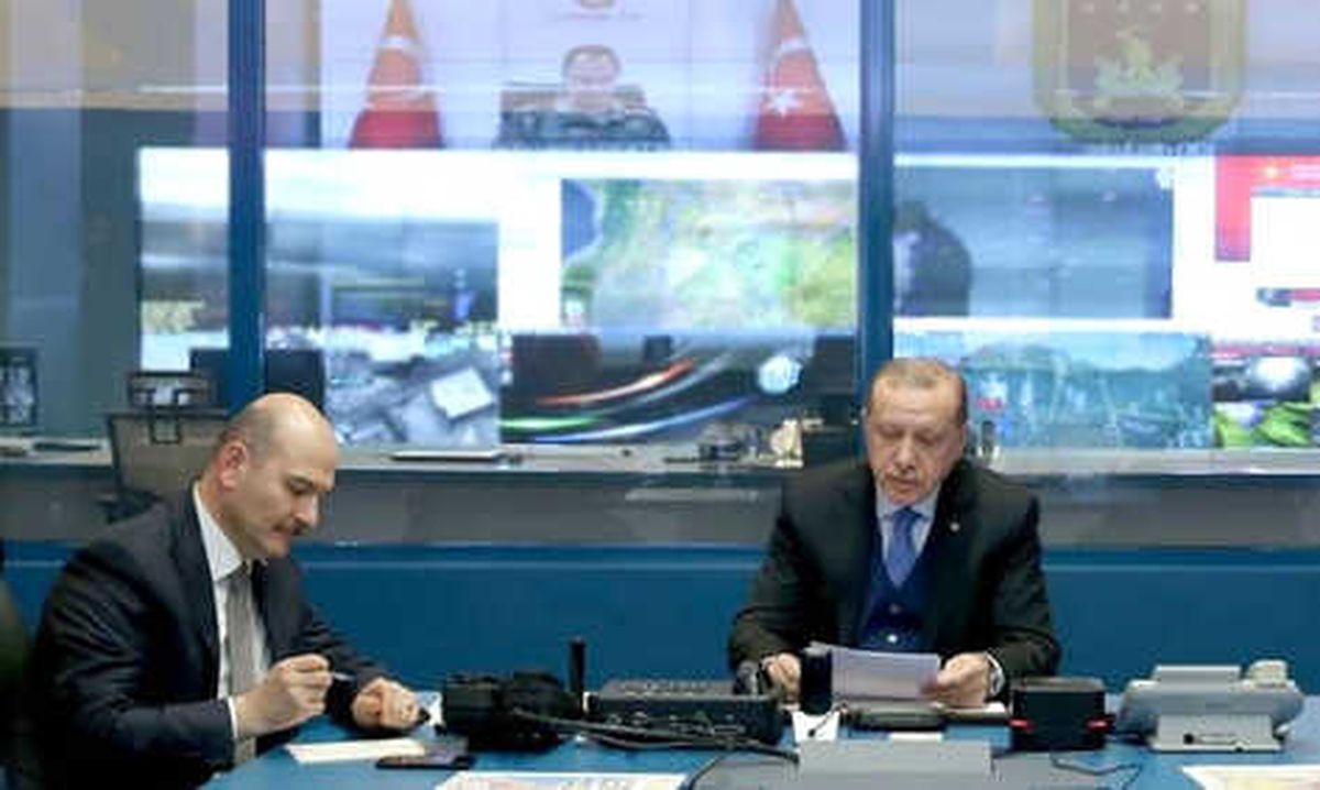 Erdoğan, Zeytin Dalı Harekatı ile İlgili Bilgi Aldı