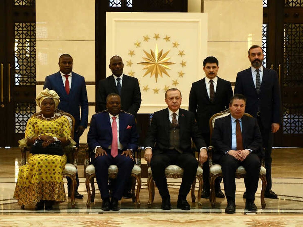 Erdoğan Kongo Büyükelçisini Kabul Etti