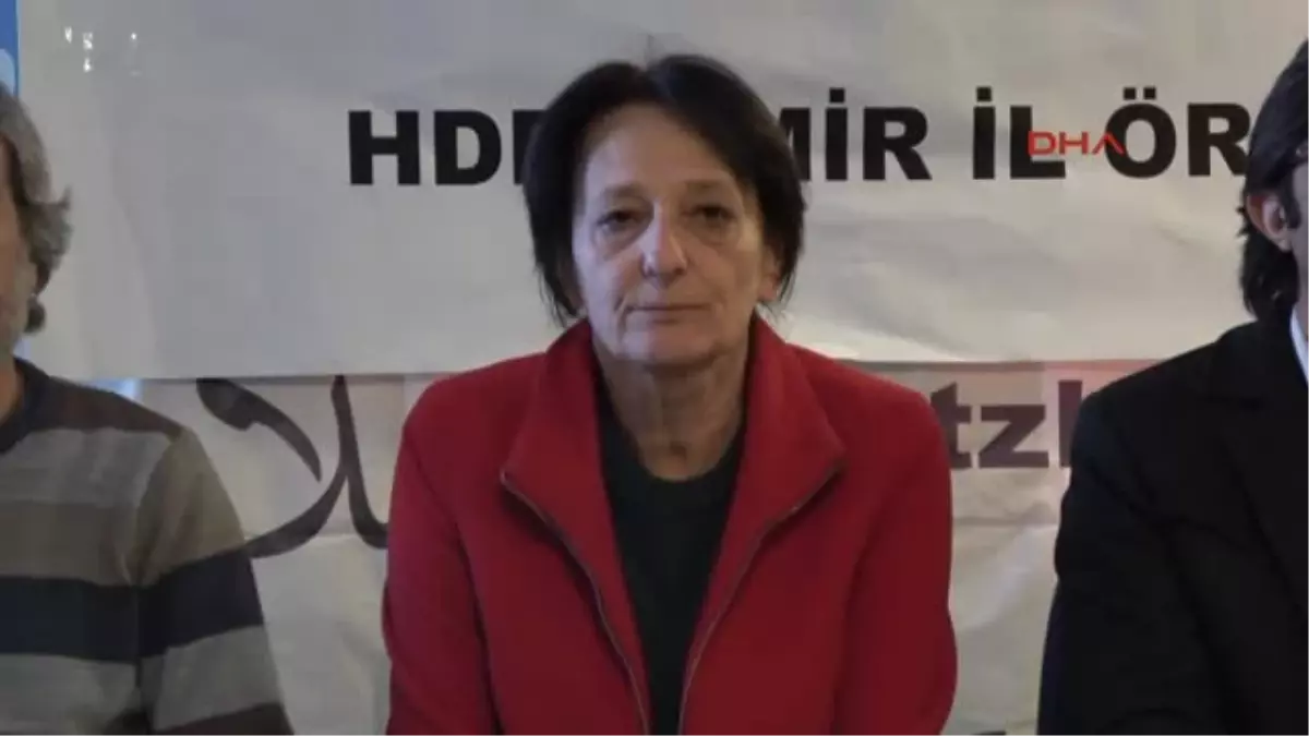 İzmir-Hdp\'den Gözaltılara Tepki