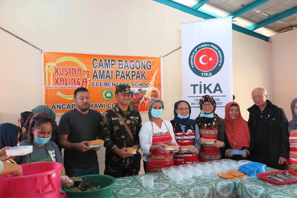 Marawi\'de Kurulan Merkez Mutfak Hizmete Girdi