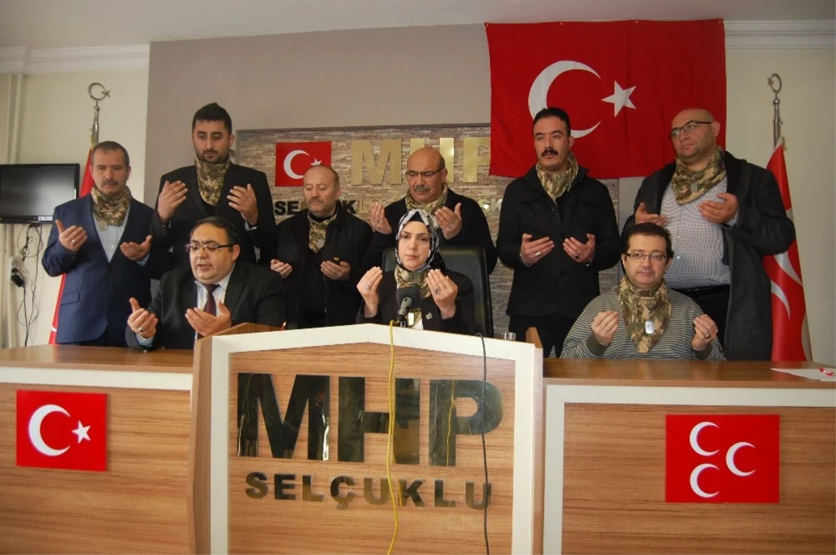 MHP Selçuklu İlçe Başkanı Güzide Çipan: "Mutlak Zafere Olan İnancımız İmanımız Gereğidir"
